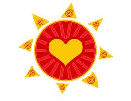#42 για Logo Design Sun and Heart από enayetphysics