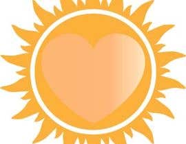 #45 για Logo Design Sun and Heart από darkavdark