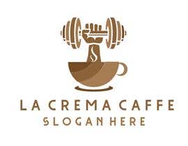 #3 untuk Creative logo for coffee shop named “la crema caffé” oleh ShahraizCheema