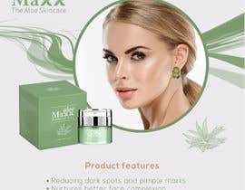 #5 for To design Descriptive pictures about AloeMaxx antiblemish cream by farkogfx