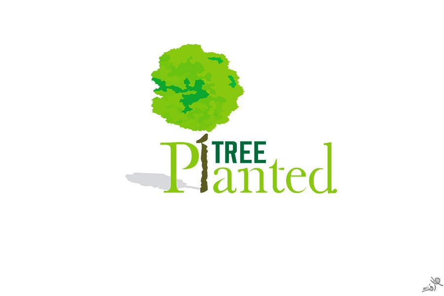 Contest Entry #28 for                                                 Logo Design for -  1 Tree Planted
                                            