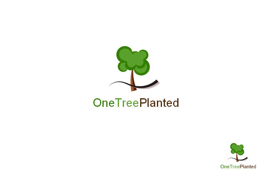 Tävlingsbidrag #209 för                                                 Logo Design for -  1 Tree Planted
                                            