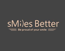 #30 para sMiles Better is the logo. Strap line is “we won’t just change your smile we’ll change your life” in same colour as logo attached de klintanmondal417