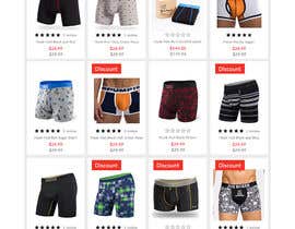 #39 for Re-design my Underwear eCommerce home page by Dreamwork007