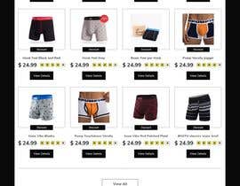 nº 33 pour Re-design my Underwear eCommerce home page par agnitiosoftware 