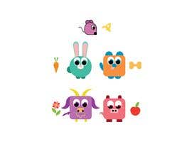 #36 for Create 4 adorable cartoon characters by Sve0