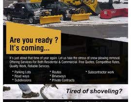 #5 for Create snow plowing &amp; removal flier by Faruki69