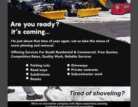 #1 for Create snow plowing &amp; removal flier by gerardguangco