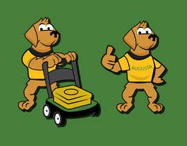 #60 for Cartoon Dog Mascot for Lawn Care Business av eleanatoro22
