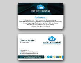 #34 para Business Card Design - iBooks Accounting de patitbiswas