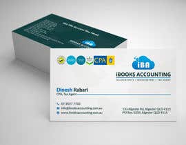 #65 para Business Card Design - iBooks Accounting de nawab236089