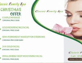 nº 60 pour Design a Christmas seasonal promotional banner ad for a spa par nayemmia0929 