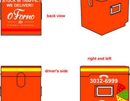 #7 untuk Create a Pizza Delivery Box for Motorcycle oleh FieldChang