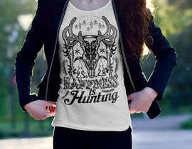 #34 for Design a Christmas deer hunting T-Shirt by bundhustudio
