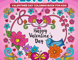 #37 สำหรับ Valentines Day Coloring Book for Kids Book Cover Contest โดย peraflorence