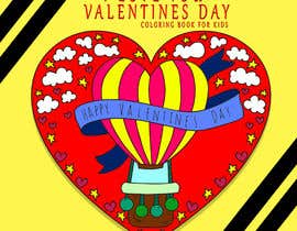 #13 ， Valentines Day Coloring Book for Kids Book Cover Contest 来自 khushalichavda