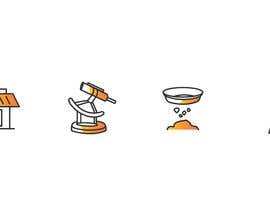 #8 for Design Some Icons for Modern Website with Old Gold Mining Town Theme by Saif71