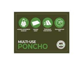 #32 for Product label for a poncho av NaheanChowdhury