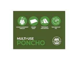 #33 pentru Product label for a poncho de către NaheanChowdhury