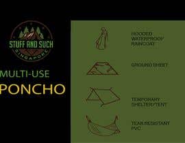 #25 per Product label for a poncho da shafaitulislam