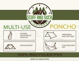 #35 for Product label for a poncho by shafaitulislam