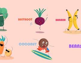 #103 para BLENDI .  I need some  Fruit and Veg turned into fun happy cartoon like de Isokorevieno
