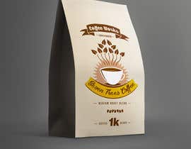 #13 para New coffee lable design for coffee bean package por TavoTaz