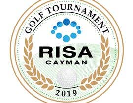 #15 for Design a winners medal for our charity golf tournament. The medal will be produced in acrylic and so should contain 2-4 colors, incorporate our logo (2 versions attached), incorporate a golf element and something like “RISA golf winner 2019”. av happyhand