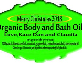 #10 for label for a xmas present bath oil by mdshifathossain1