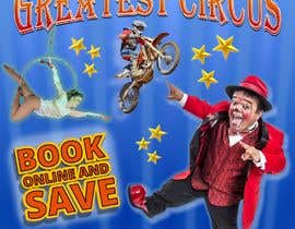 #65 per Circus Logo, Poster and Ticket da alviolette