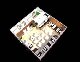 #18 para 3D Perspective and Floor Plan Hobby Cafe de TMKennedy