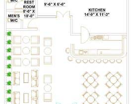 #25 für 3D Perspective and Floor Plan Hobby Cafe von ssquaredesign