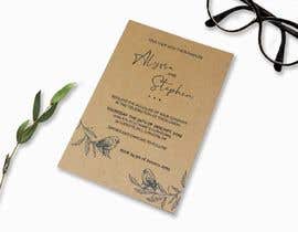 #48 for Design a rustic wedding invite template by wahwaheng