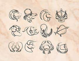 #11 pёr Graphic Design Zodiac Signs Symbols nga imrovicz55