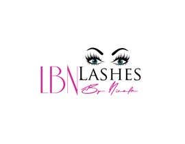 #15 for I need a logo for my new eyelash business, I want LBN to be the main name with Lashes by Nicola in small writing underneath. I would like a background theme to be a marble effect, rose gold or pink to maybe be incorporated wether it&#039;s writing or outline. by designgale