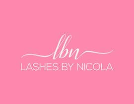ahad7777 tarafından I need a logo for my new eyelash business, I want LBN to be the main name with Lashes by Nicola in small writing underneath. I would like a background theme to be a marble effect, rose gold or pink to maybe be incorporated wether it&#039;s writing or outline. için no 9