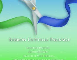 #16 para Ribbon Cutting Advertisment Design de anasr405