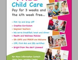 #16 za Design a Creative/Attractive Flyer for a Childcare Learning Center od dileepa4321