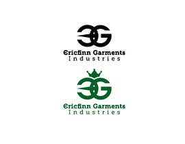 #63 pёr Ericfinn Garments Logo nga littlenaka