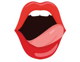 Číslo 11 pro uživatele Logo Design Mouth with tongue hanging out od uživatele tarana2402