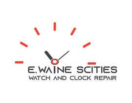 #138 pёr E. Wayne Scites Watch and Clock Repair       Logo Graphic Design nga kabir20032001