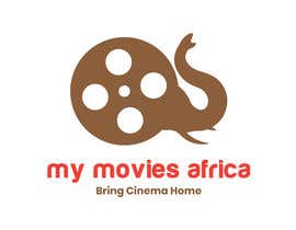 #82 para Design of MyMoviesAfrica logo de menasobhy88