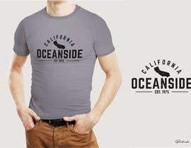Nro 185 kilpailuun Oceanside California T-shirt design käyttäjältä RetroJunkie71