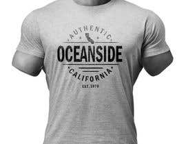 GDProfessional tarafından Oceanside California T-shirt design için no 237