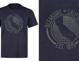 #241 για Oceanside California T-shirt design από Mariodeth
