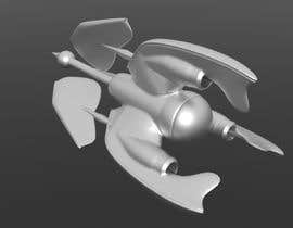 #28 för Spaceship 3D-modeling for a new Game av Exogenvi