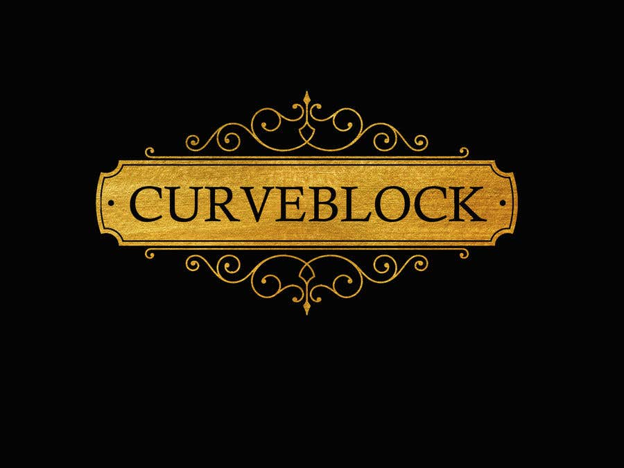 Intrarea #55 pentru concursul „                                                We need a luxury logo designed for CurveBlock, CurveBlock is a Real Estate Developments company within the blockchain sector, some examples are attached, ideally we’d like the logo in Gold or Silver.
                                            ”