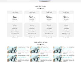 Nro 19 kilpailuun Design Landing Page for Website käyttäjältä Naeem407