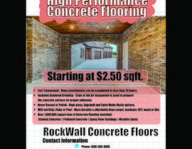#18 für Concrete Floors Company needs a flyer von mahabubulhoq