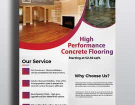 #12 für Concrete Floors Company needs a flyer von Perseus9